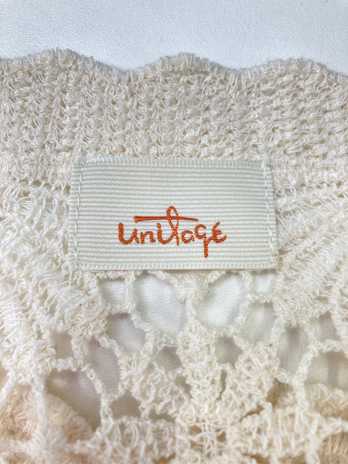 Unitage/カーディガン/ボレロ/トップス/アイボリー/F