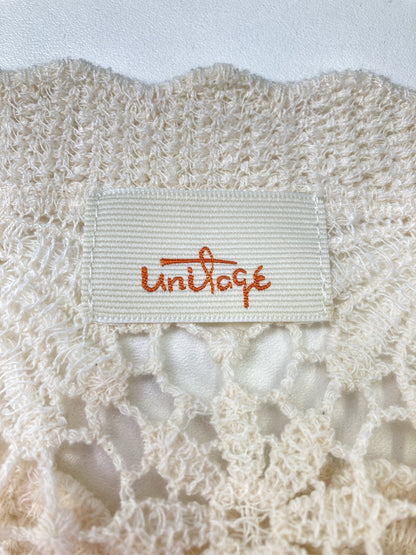 Unitage/カーディガン/ボレロ/トップス/アイボリー/F