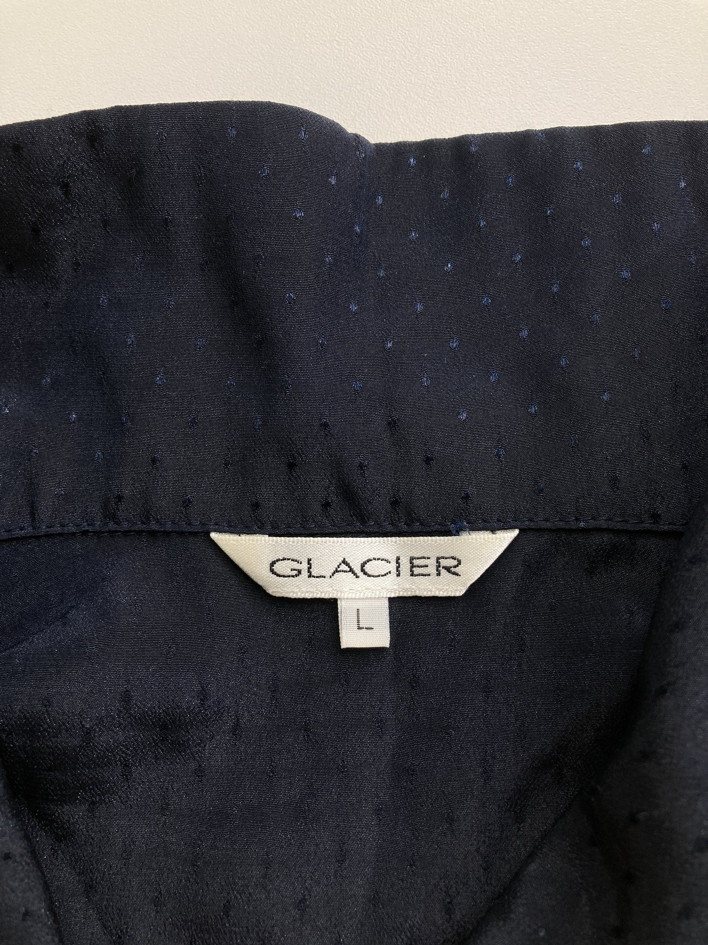 GLACIER/グラシア/シャツ/ブラウス/トップス/ブラック/L