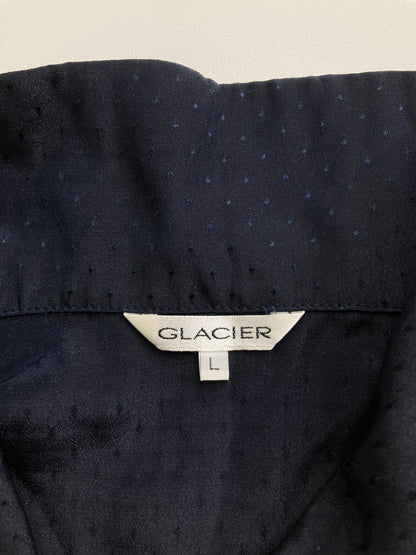 GLACIER/グラシア/シャツ/ブラウス/トップス/ブラック/L
