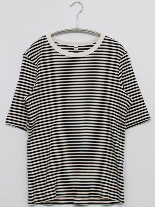 UNIQLO/ユニクロ/Tシャツ/カットソー/トップス/ホワイト/L