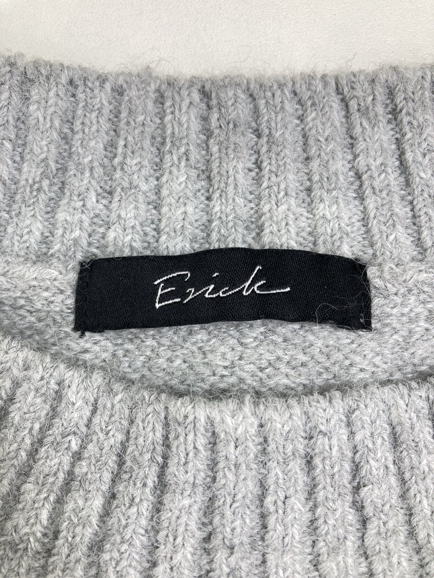 ニット/セーター/トップス/グレー/F