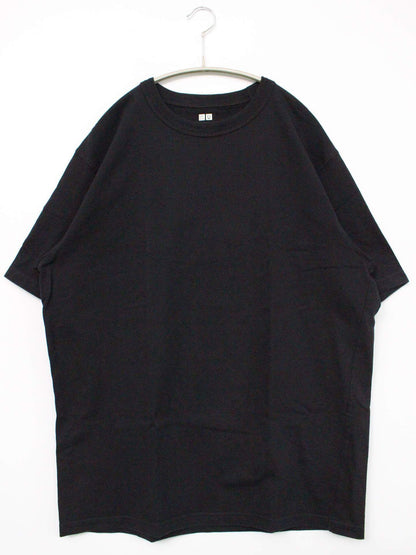 UNIQLO/ユニクロ/Tシャツ/カットソー/トップス/ブラック/XL