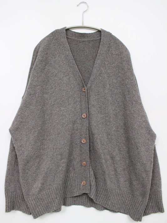 カーディガン/ボレロ/トップス/グレー