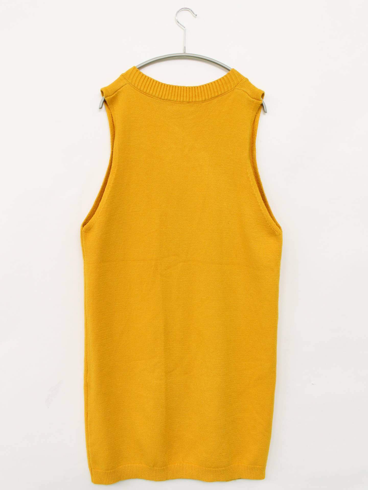 SARADEMUNT/チュニック/ワンピース/ドレス/イエロー