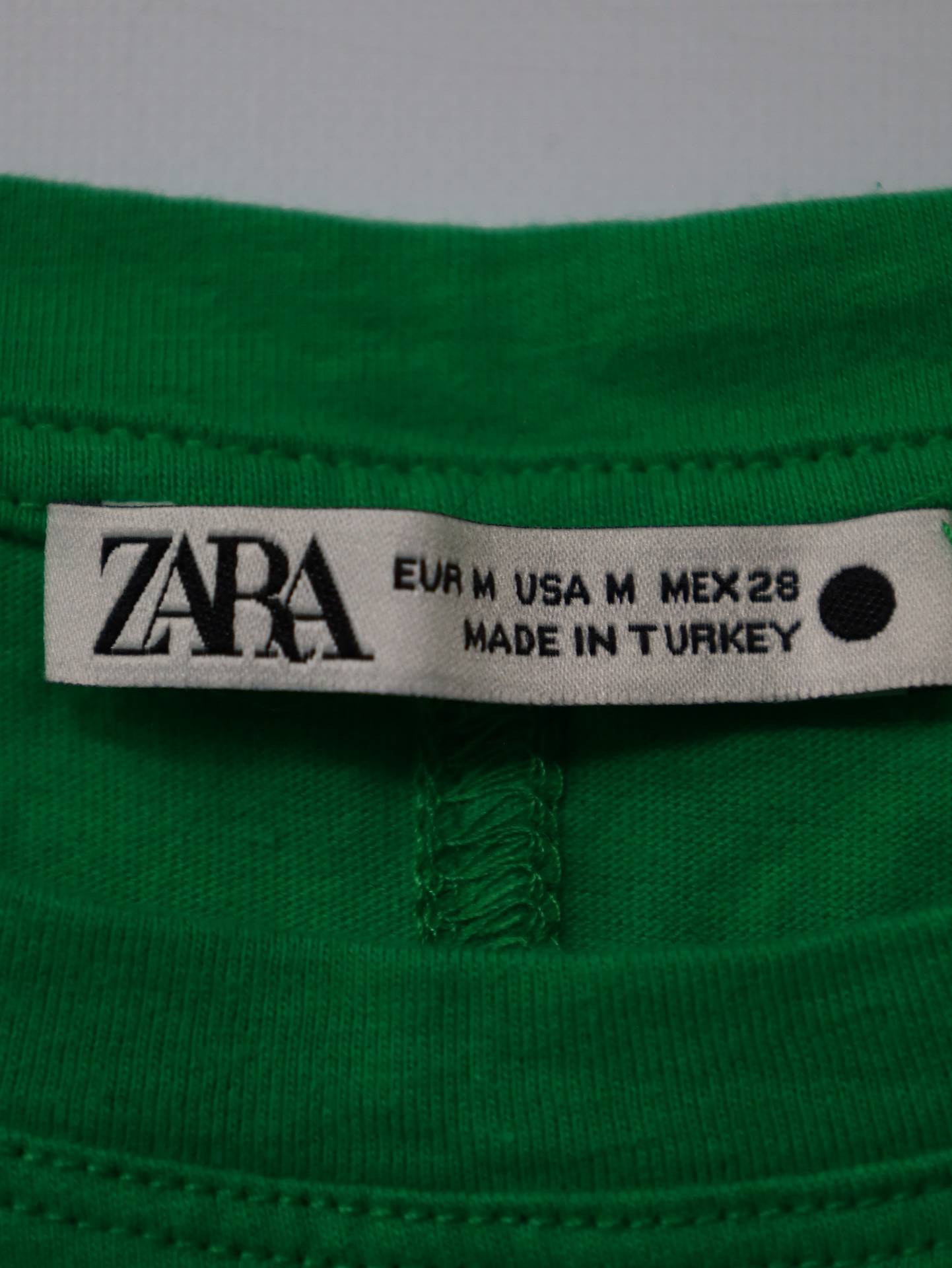 ZARA/ザラ/ノースリーブ/トップス/グリーン/M