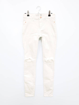 Abercrombie ＆ Fitch/アバクロンビーアンドフィッチ/デニムパンツ/パンツ/ホワイト/0R w25 L29