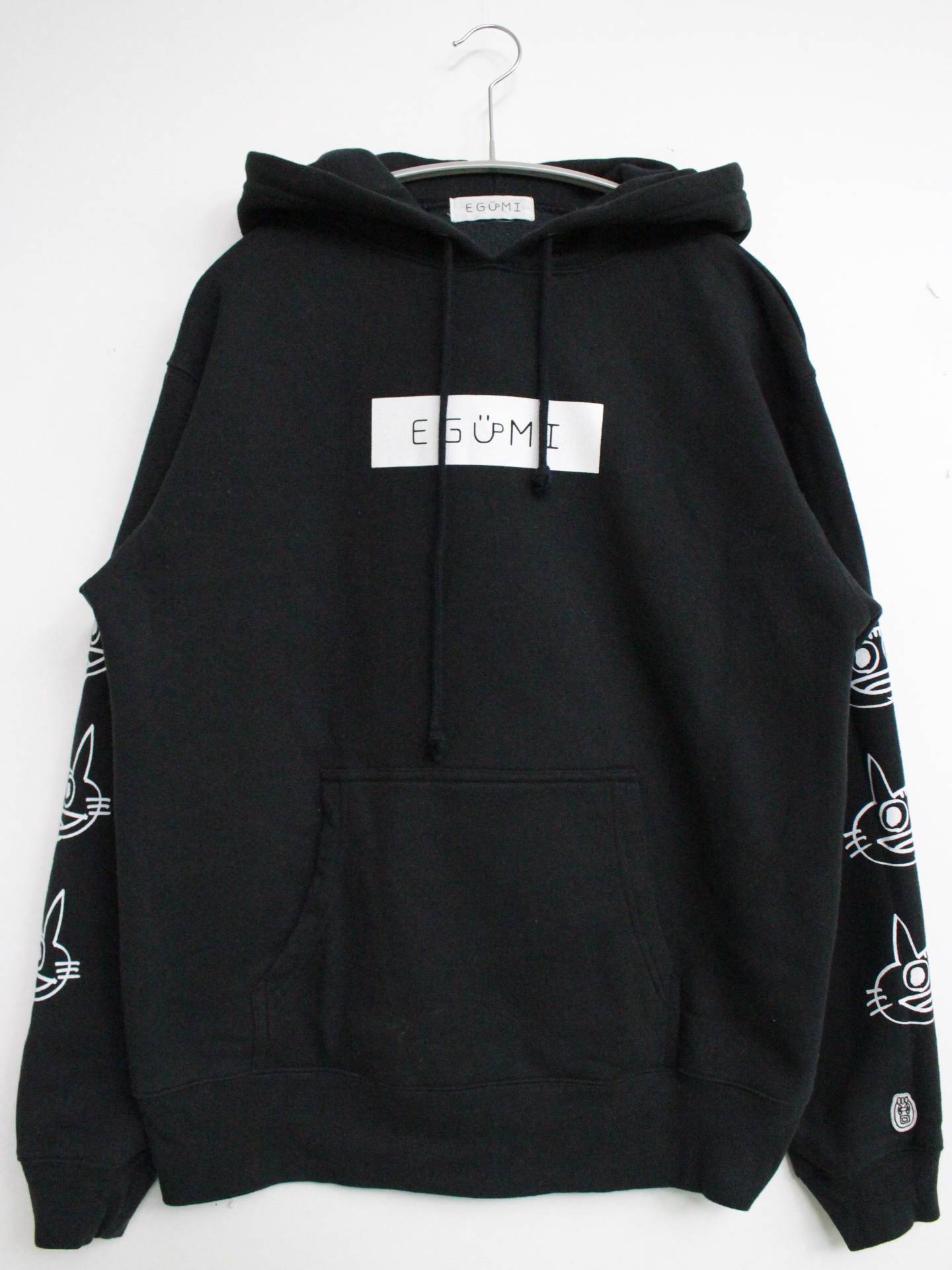 パーカー/トップス/ブラック/ONE SIZE