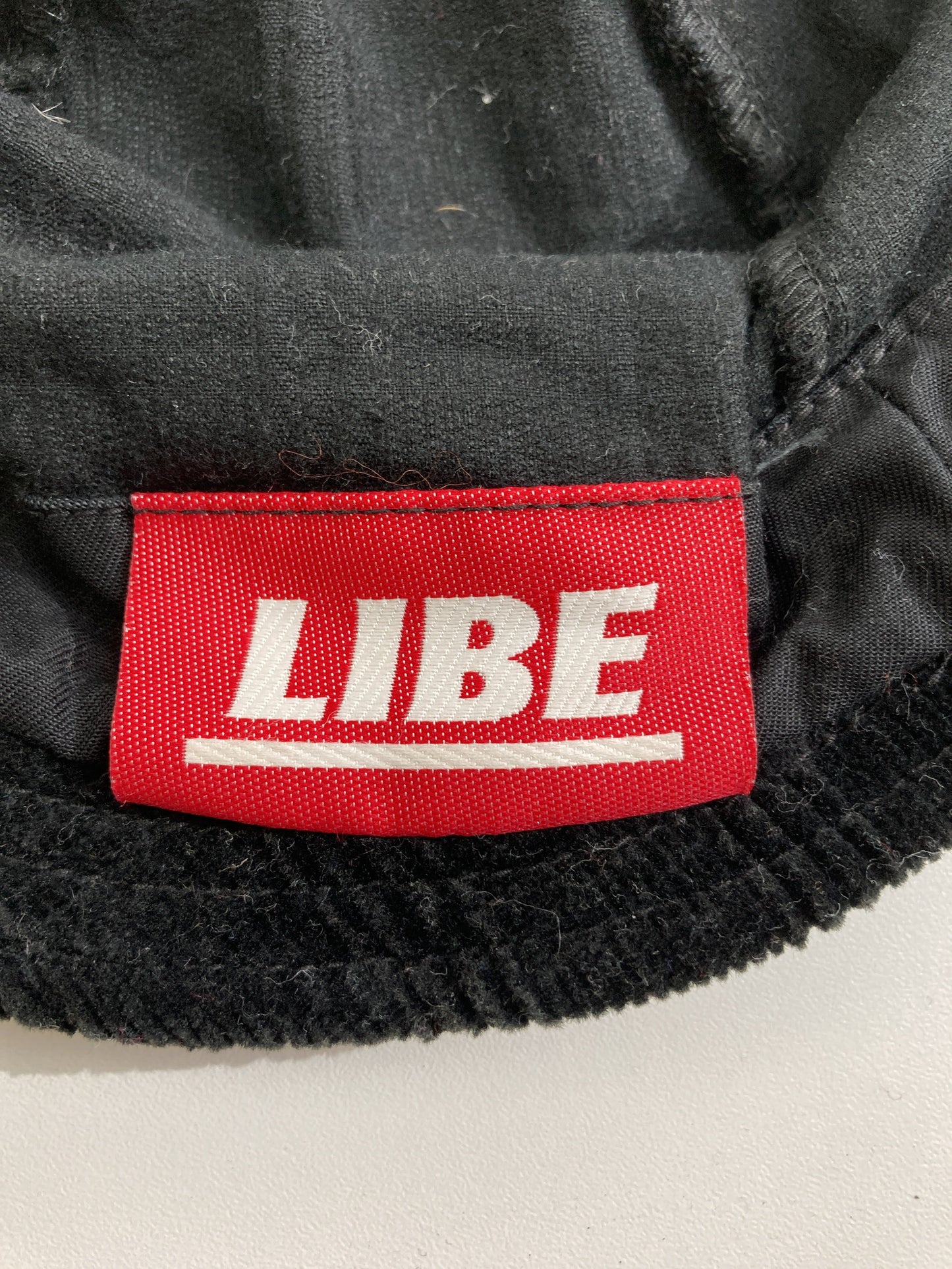 LIBE/バケットハット/帽子/ブラック
