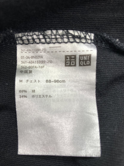 UNIQLO/ユニクロ/Tシャツ/カットソー/トップス/ブラック/M