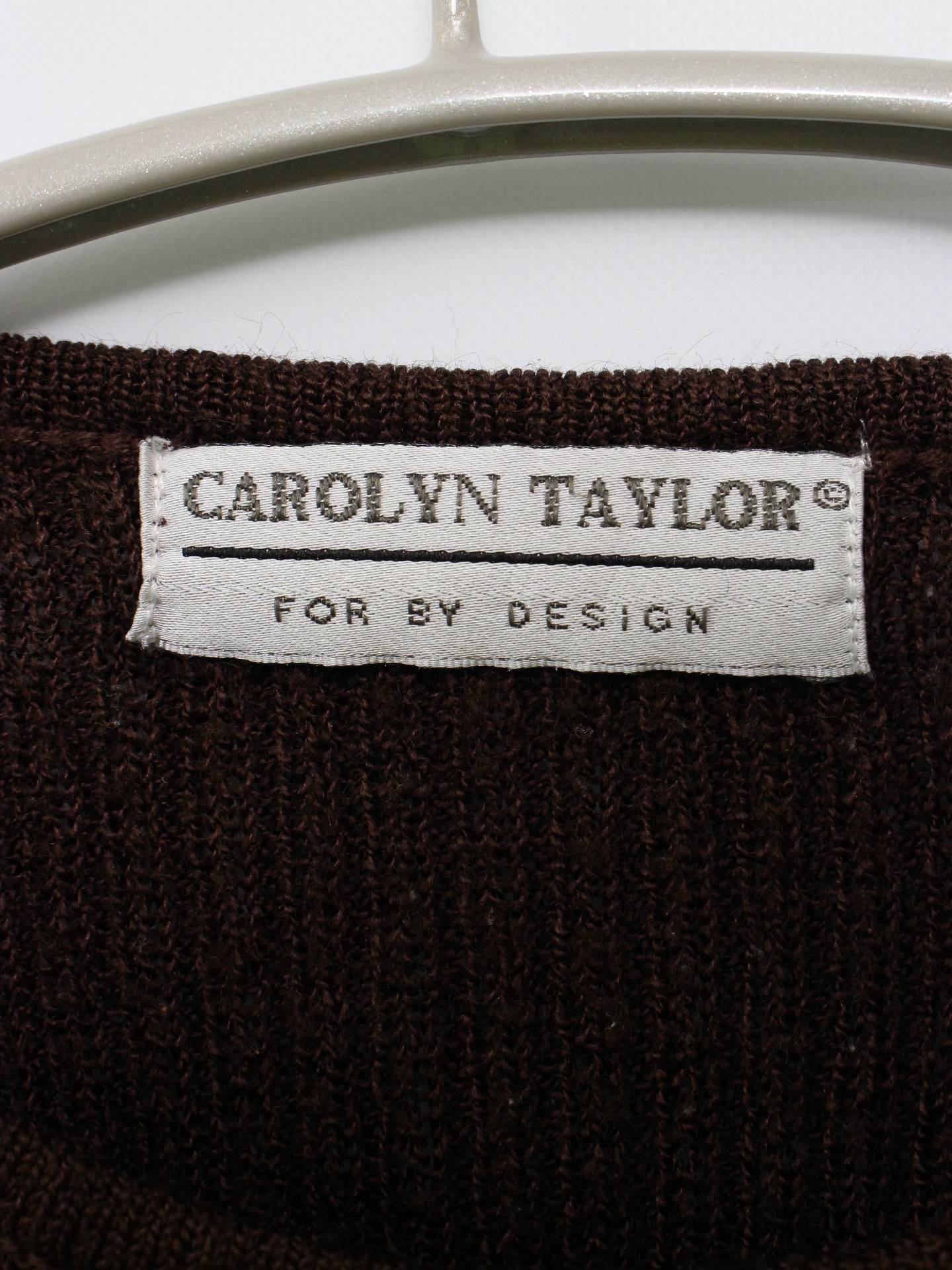CAROLYN TAYLOR/Tシャツ/カットソー/トップス/ブラウン/M