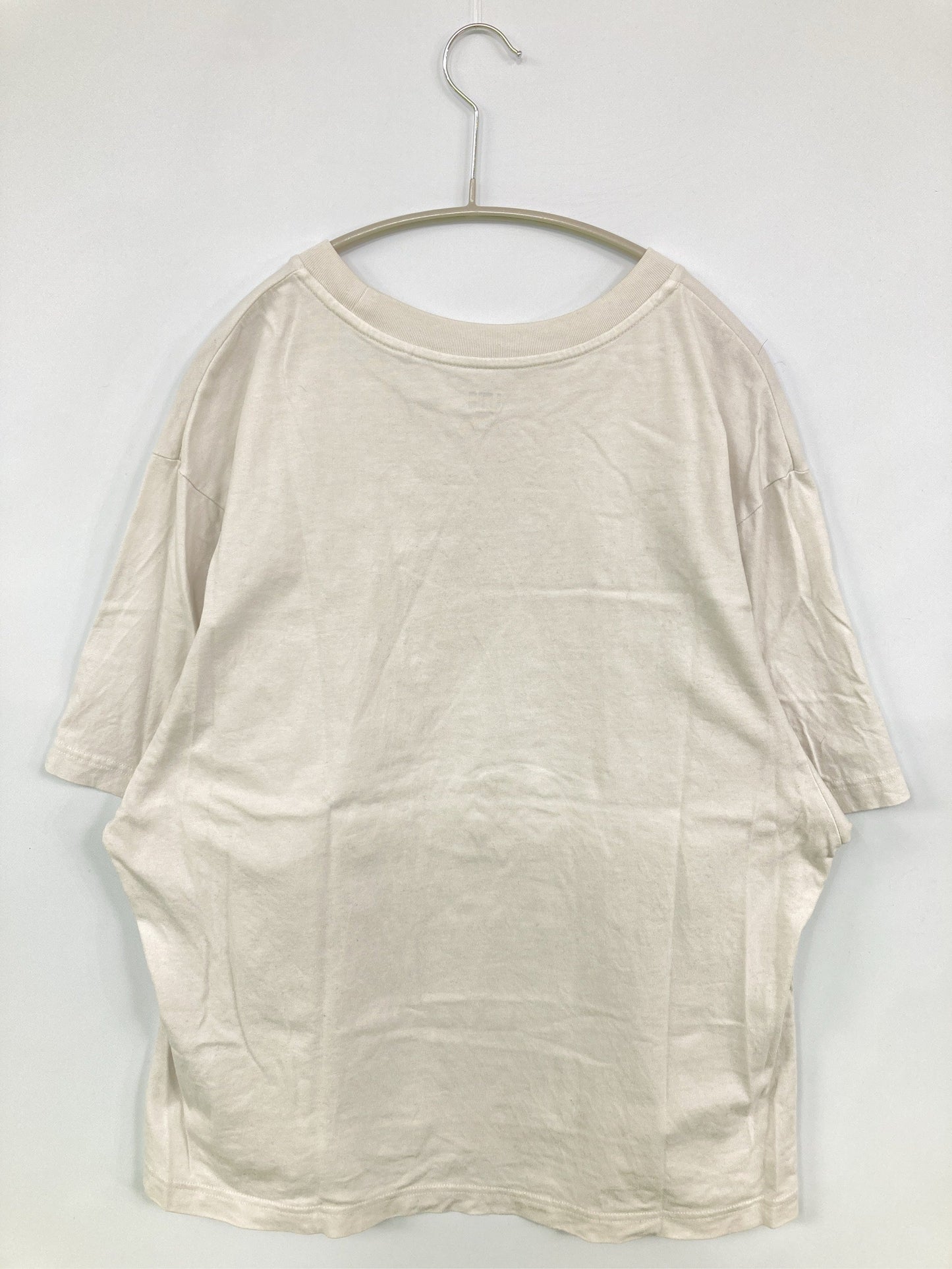 UNIQLO/ユニクロ/Tシャツ/カットソー/トップス/ホワイト/L
