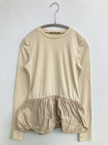 ZARA/ザラ/ニット/セーター/トップス/アイボリー/M