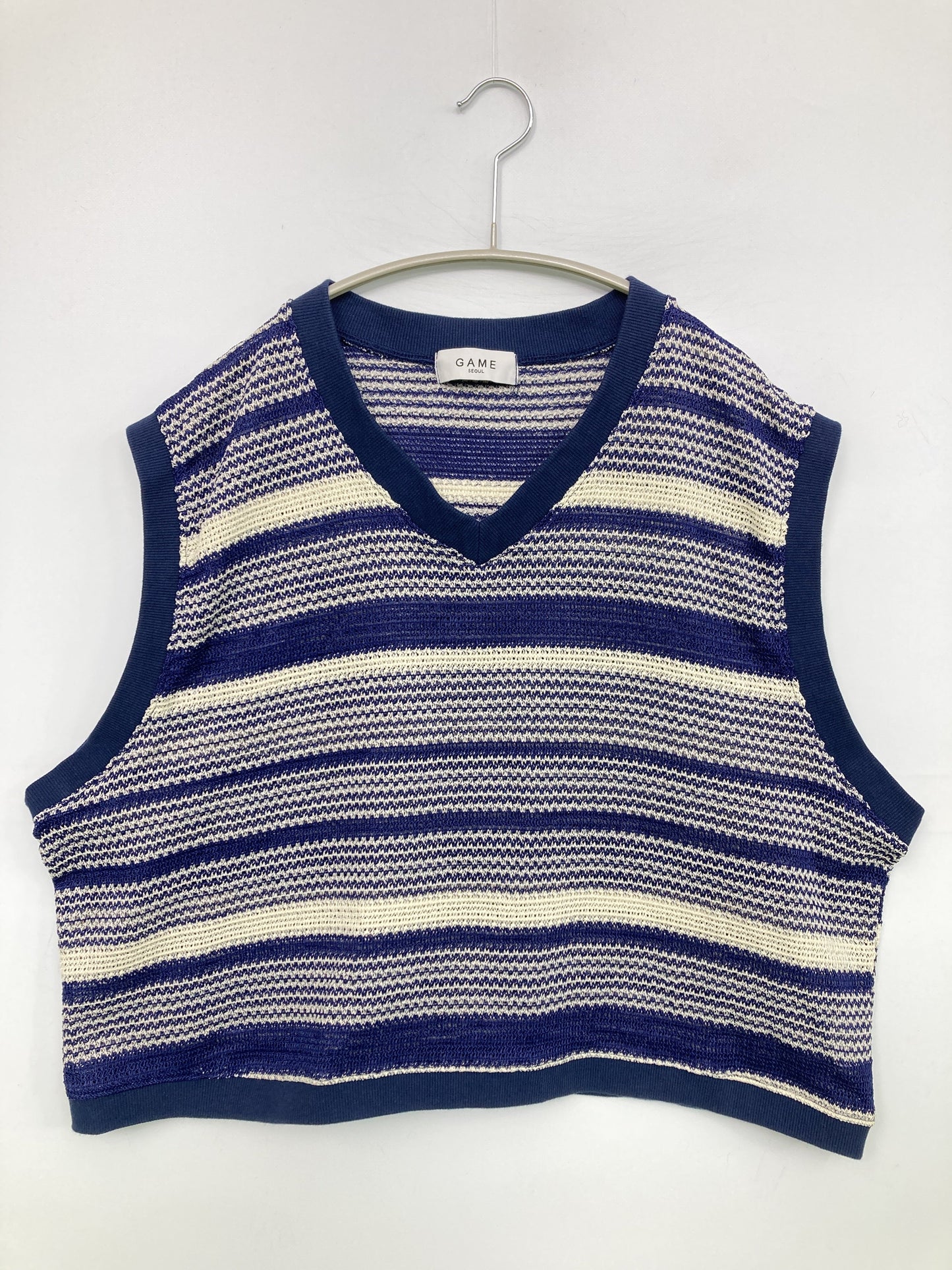 GAME/ゲーム/ベスト/トップス/ブルー