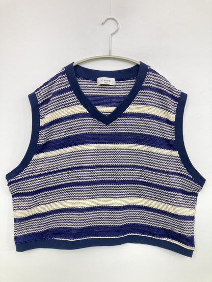 GAME/ゲーム/ベスト/トップス/ブルー