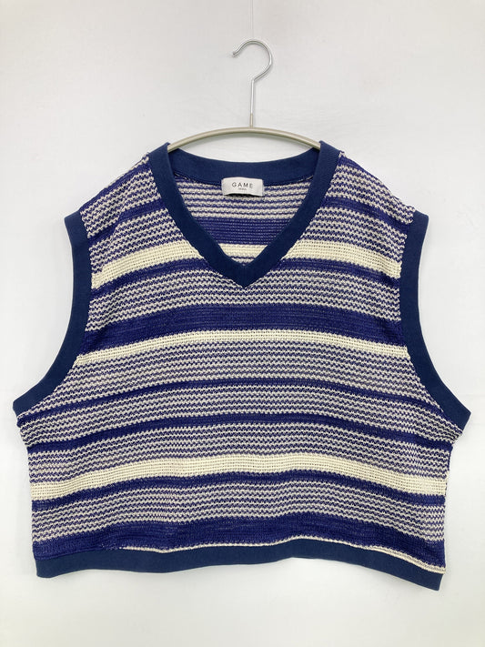 GAME/ゲーム/ベスト/トップス/ブルー