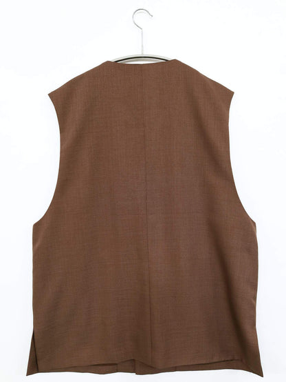 epnok/エプノック/ベスト/トップス/ブラウン/M