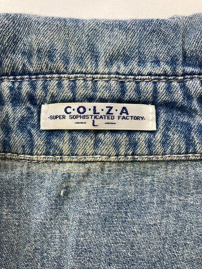 C・O・L・Z・A/コルザ/シャツ/ブラウス/トップス/ブルー/L