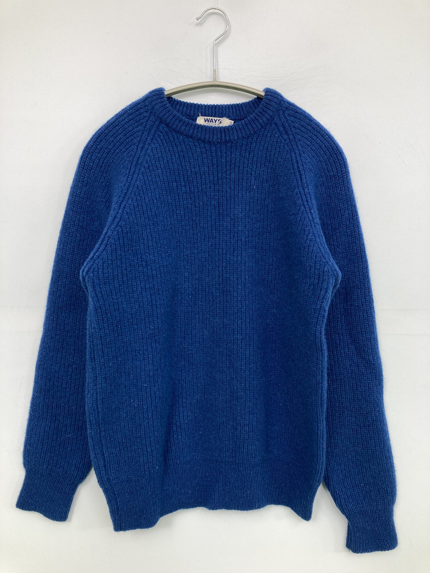WAYS/ニット/セーター/トップス/ブルー/FREE