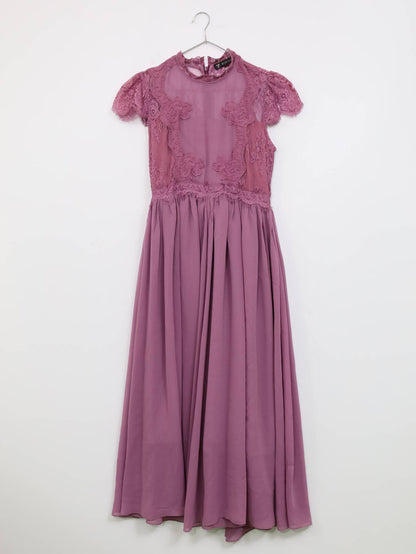 YIDIJIA/ドレス/ワンピース/ドレス/ピンク/L