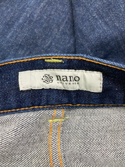 nano UNIVERSE/ナノユニバース/デニムパンツ/パンツ/ブルー/縦M　　　横XL-