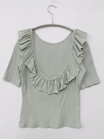 HONEY MI HONEY/ハニーミーハニー/Tシャツ/カットソー/トップス/グレー/F