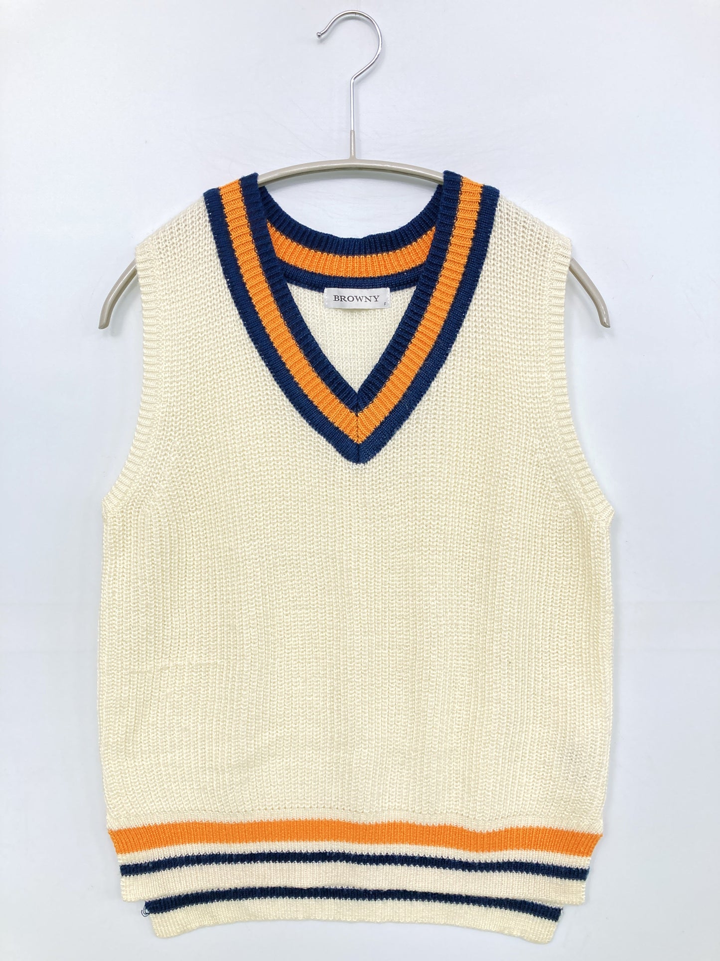 BROWNY/ブラウニー/ベスト/トップス/ホワイト/F
