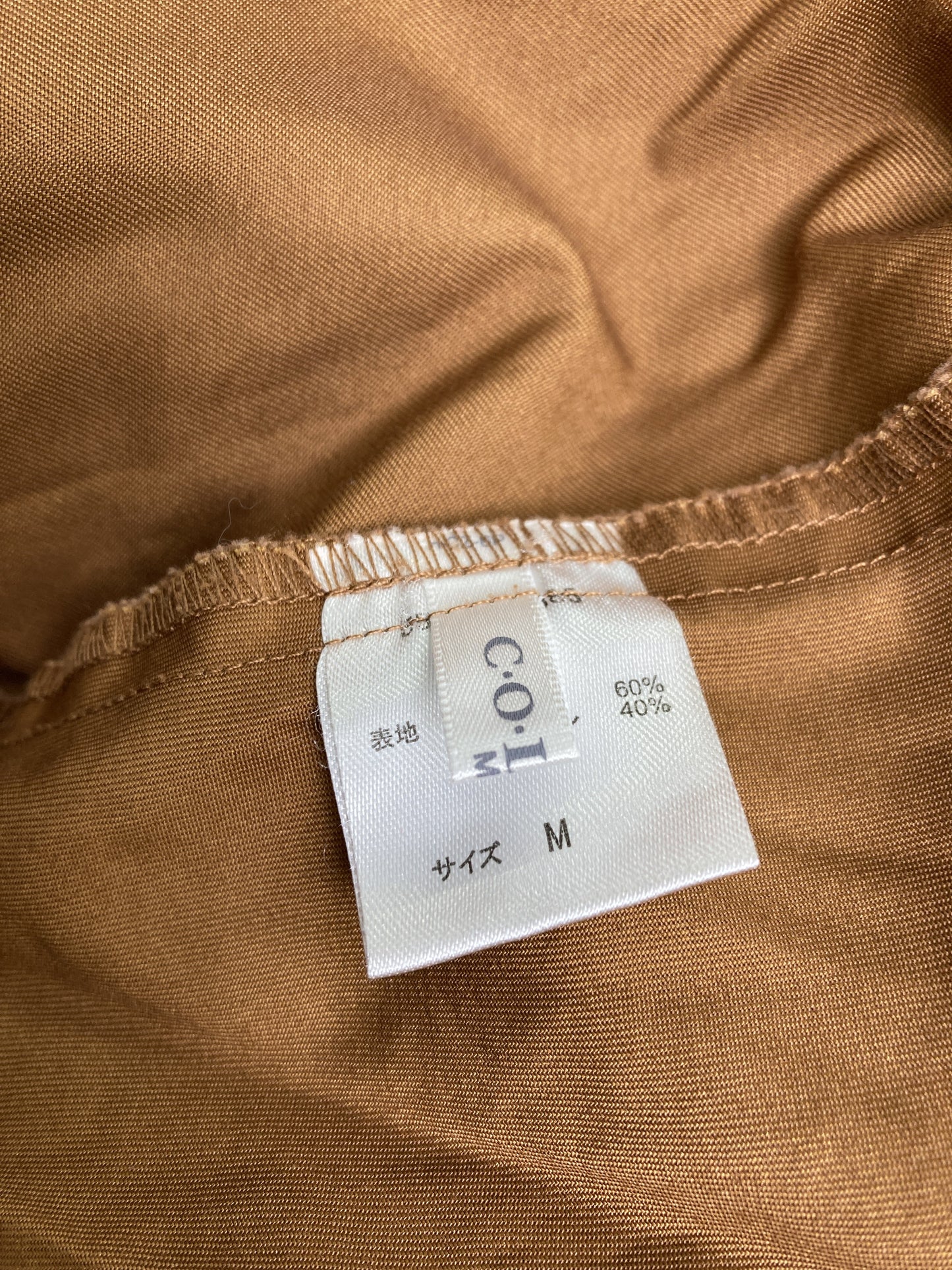 COLZA/コルザ/ドレス/ワンピース/ドレス/ブラウン/M