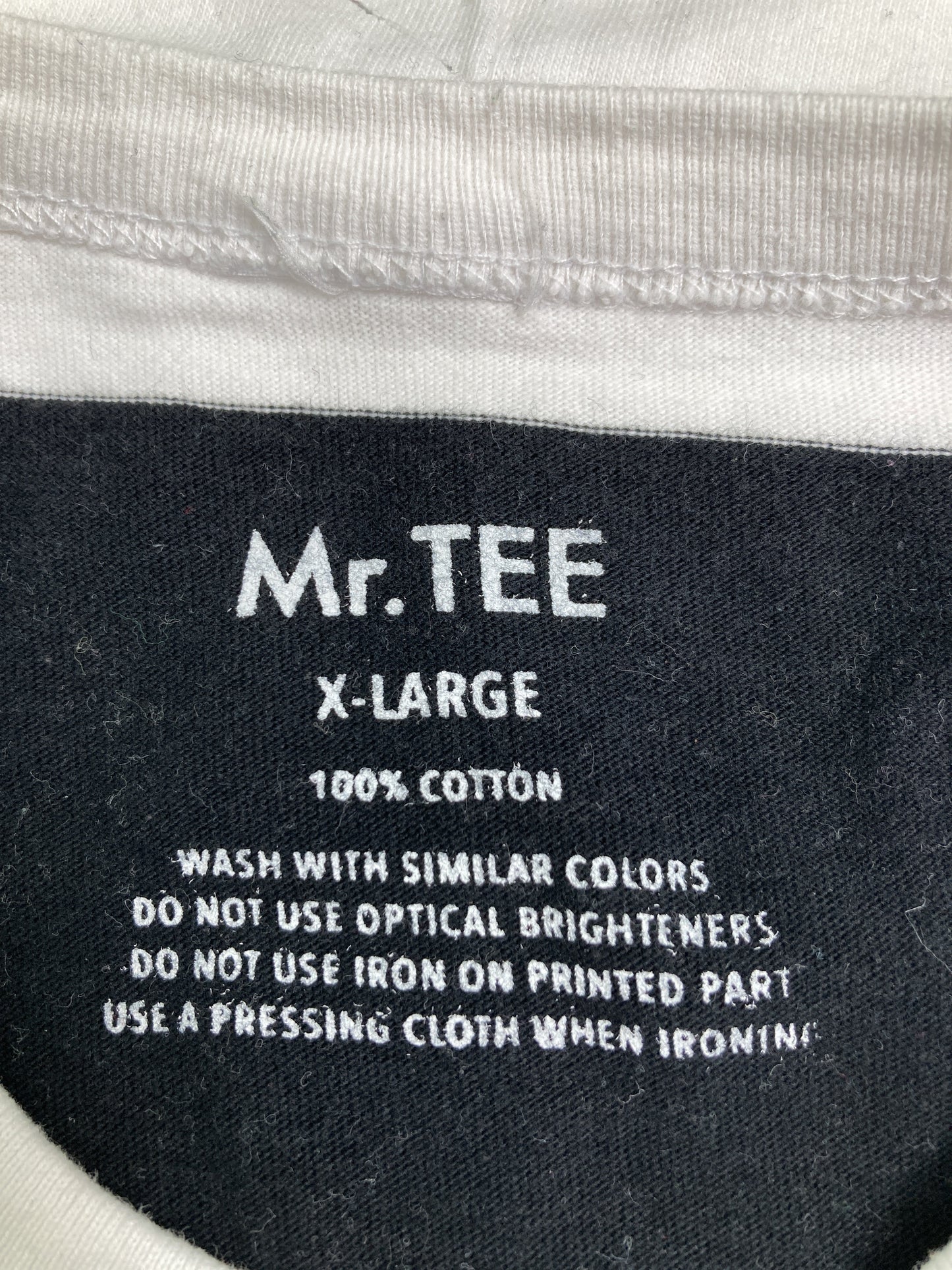 Mr.TEE/Tシャツ/カットソー/トップス/ホワイト/X-LARGE