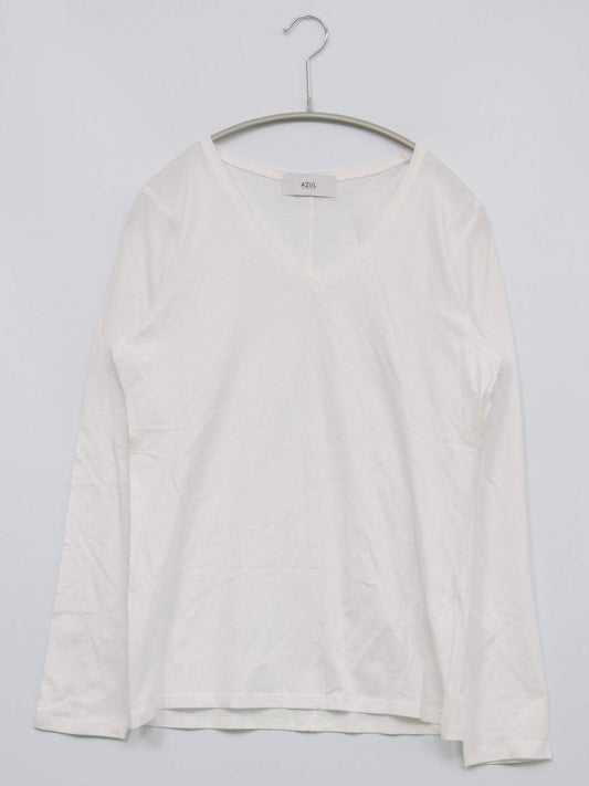 AZUL by MOUSSY/Tシャツ/カットソー/トップス/ホワイト/M