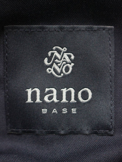 nano BASE/シャツ/ブラウス/トップス/ブラック/S