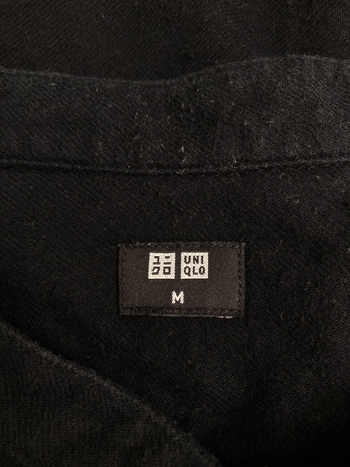 UNIQLO/ユニクロ/シャツ/ブラウス/トップス/ブラック/M