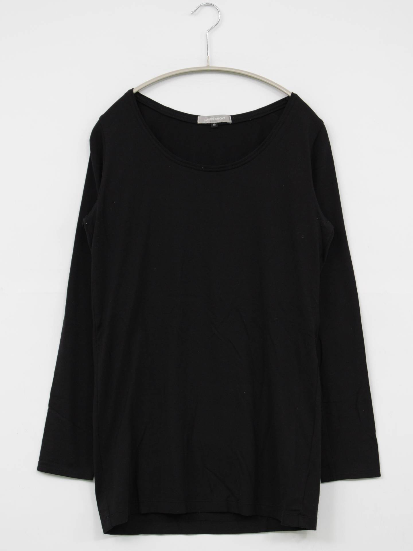 LAUTREAMONT/Tシャツ/カットソー/トップス/ブラック/40