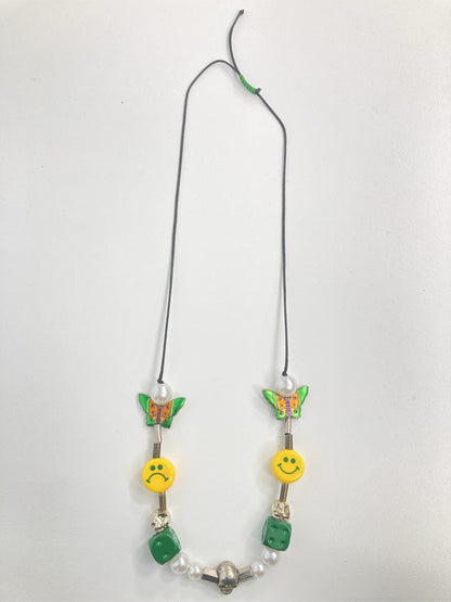 ネックレス/アクセサリー/グリーン