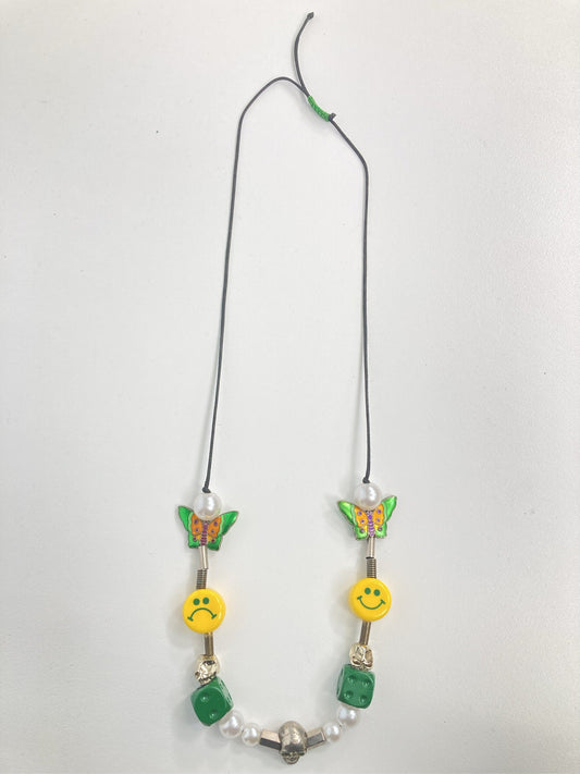 ネックレス/アクセサリー/グリーン