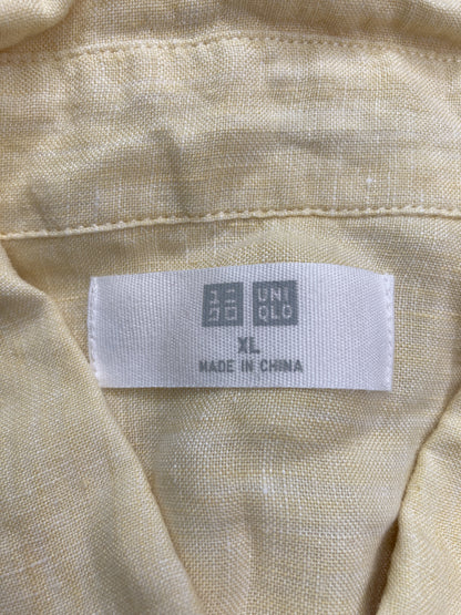 UNIQLO/ユニクロ/シャツ/ブラウス/トップス/イエロー/XL