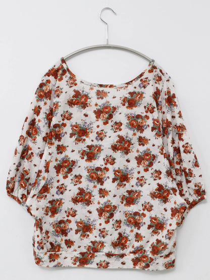 axes femme/アクシーズファム/Tシャツ/カットソー/トップス/レッド/M