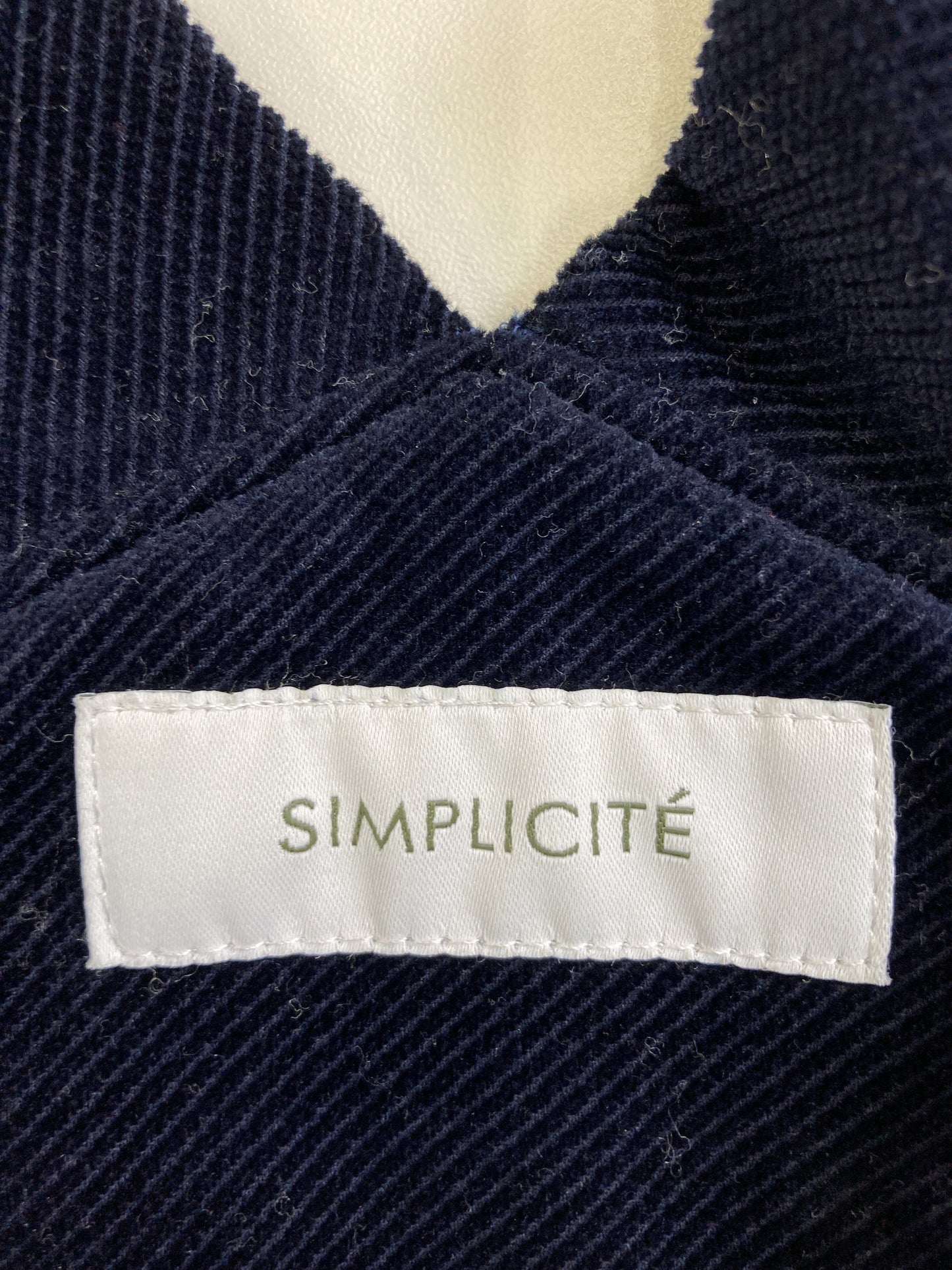 SIMPLICITE/サンプリシテ/サロペット/オーバーオール/オールインワン・サロペット/ネイビー/F