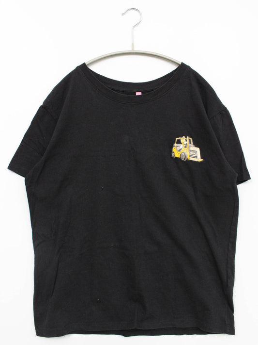Tシャツ/カットソー/トップス/ブラック/L