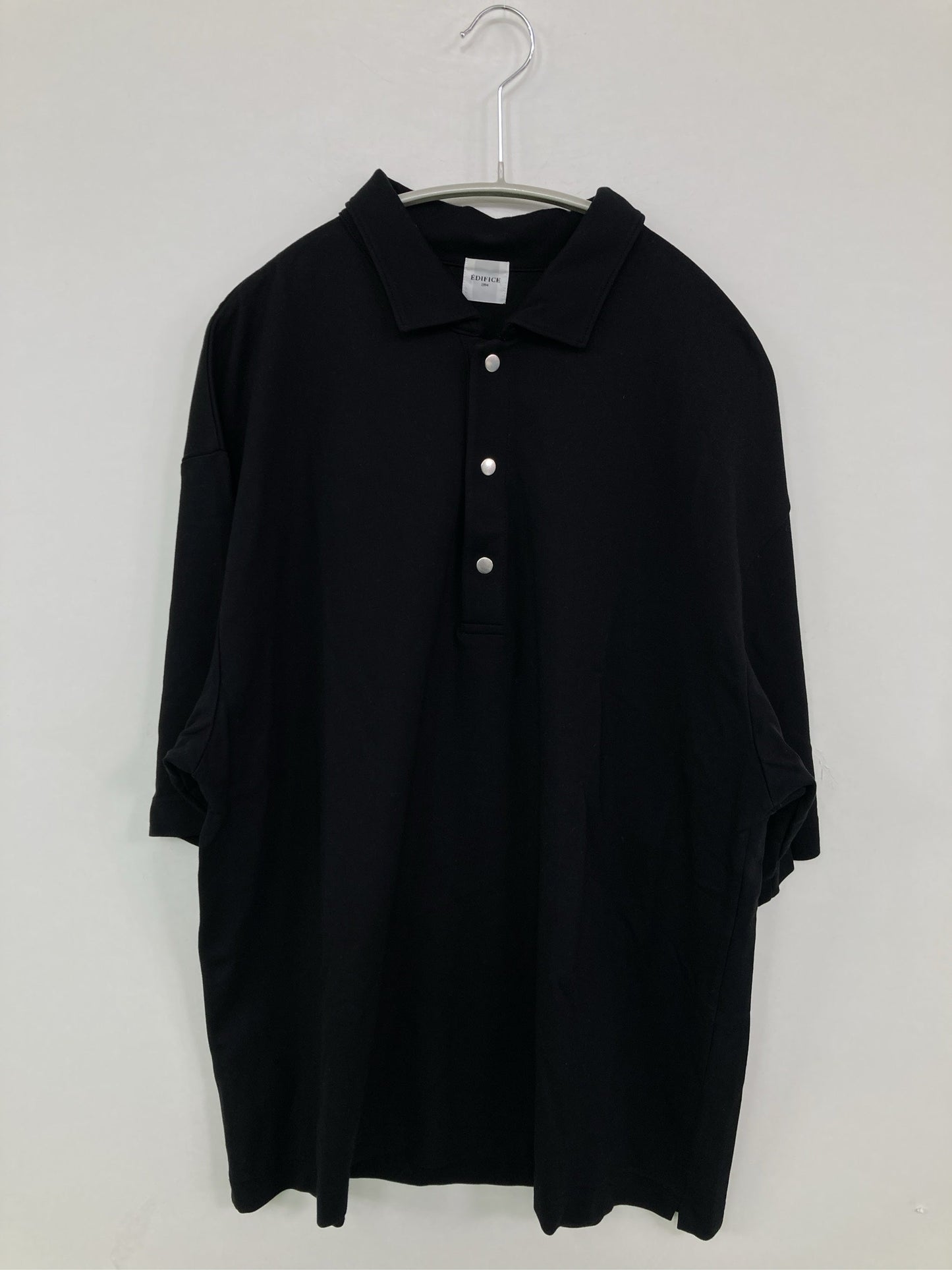 EDIFICE/エディフィス/ポロシャツ/トップス/ブラック/L