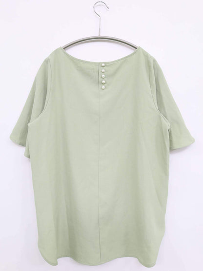 natural couture/Tシャツ/カットソー/トップス/ライトグリーン/F