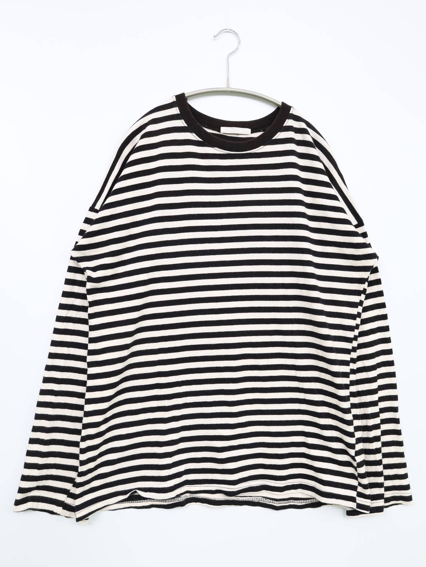 SPINNS/スピンズ/Tシャツ/カットソー/トップス/ブラック