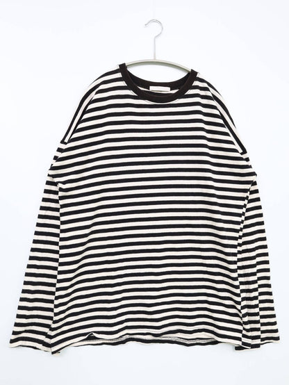 SPINNS/スピンズ/Tシャツ/カットソー/トップス/ブラック