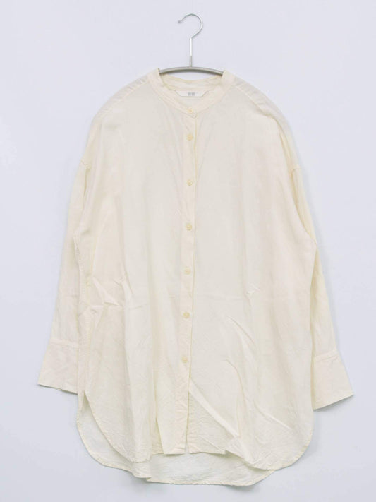 UNIQLO/ユニクロ/シャツ/ブラウス/トップス/アイボリー/S