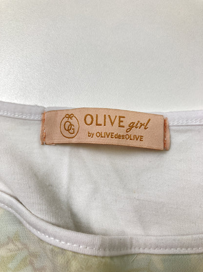 OLIVE/Tシャツ/カットソー/トップス/ホワイト/L