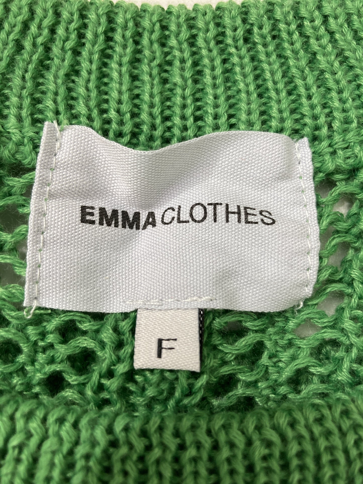 EMMA CLOTHES/エマクローズ/ニット/セーター/トップス/グリーン/F