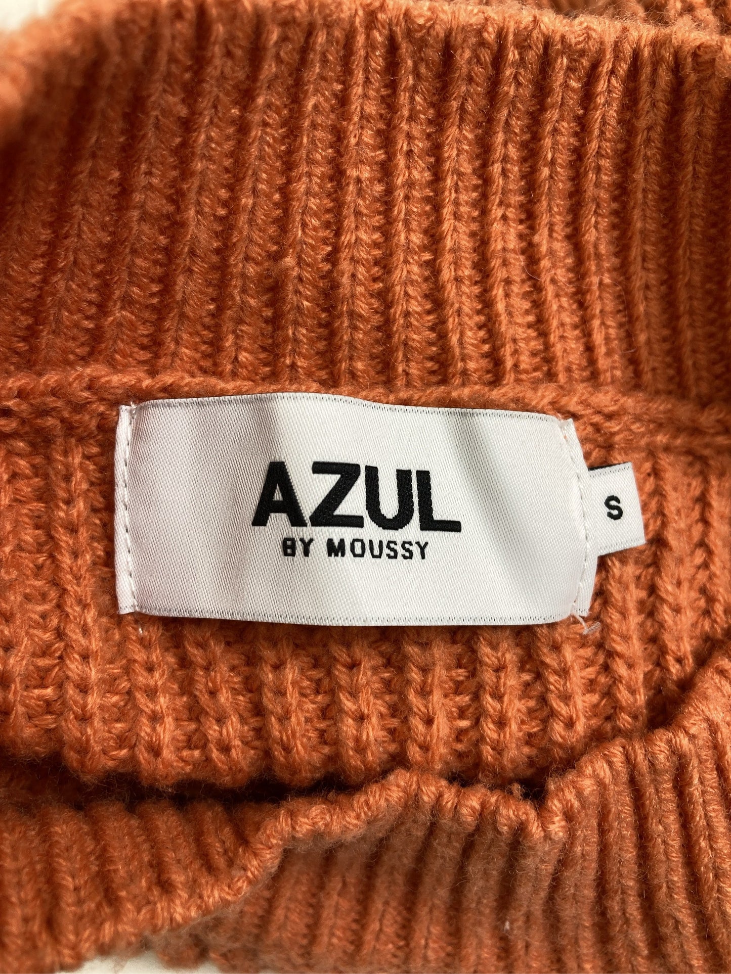 AZUL by MOUSSY/アズールバイマウジー/ニット/セーター/トップス/オレンジ/S