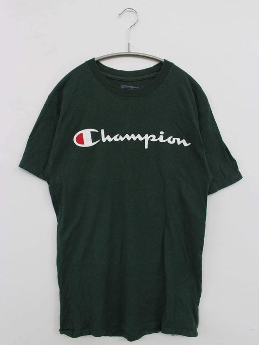 Champion/Tシャツ/カットソー/トップス/グリーン/S