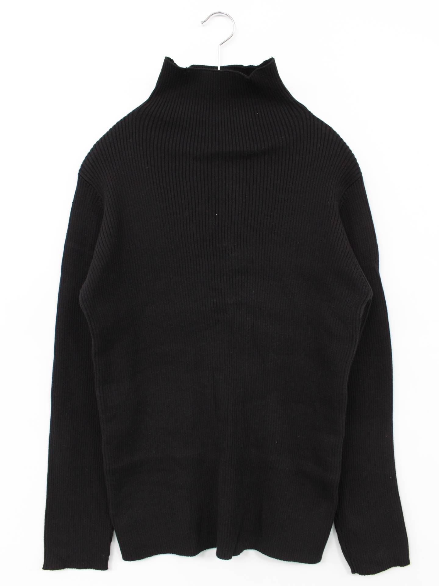 LARU/ニット/セーター/トップス/ブラック/LL-3L