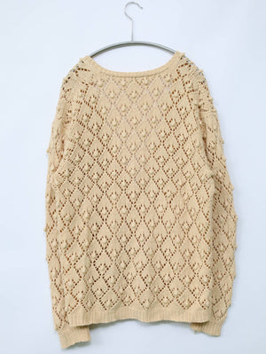 INGEBORG/インゲボルグ/カーディガン/ボレロ/トップス/ベージュ